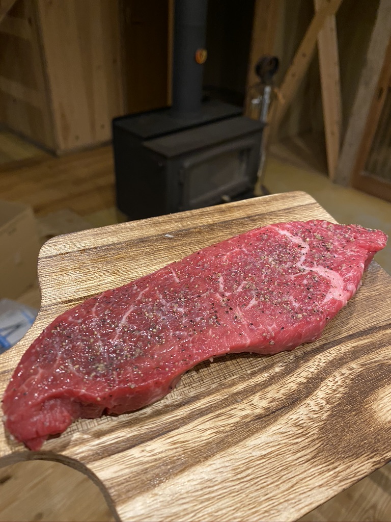 味塩コショウとタスマニアビーフ